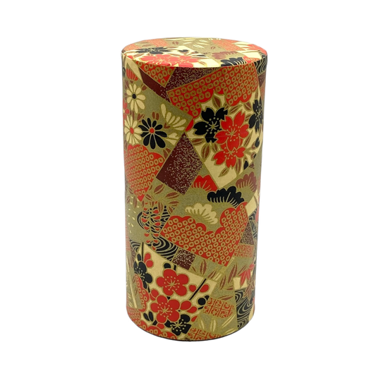 Ogone Golden Painting 7oz Tea Canister