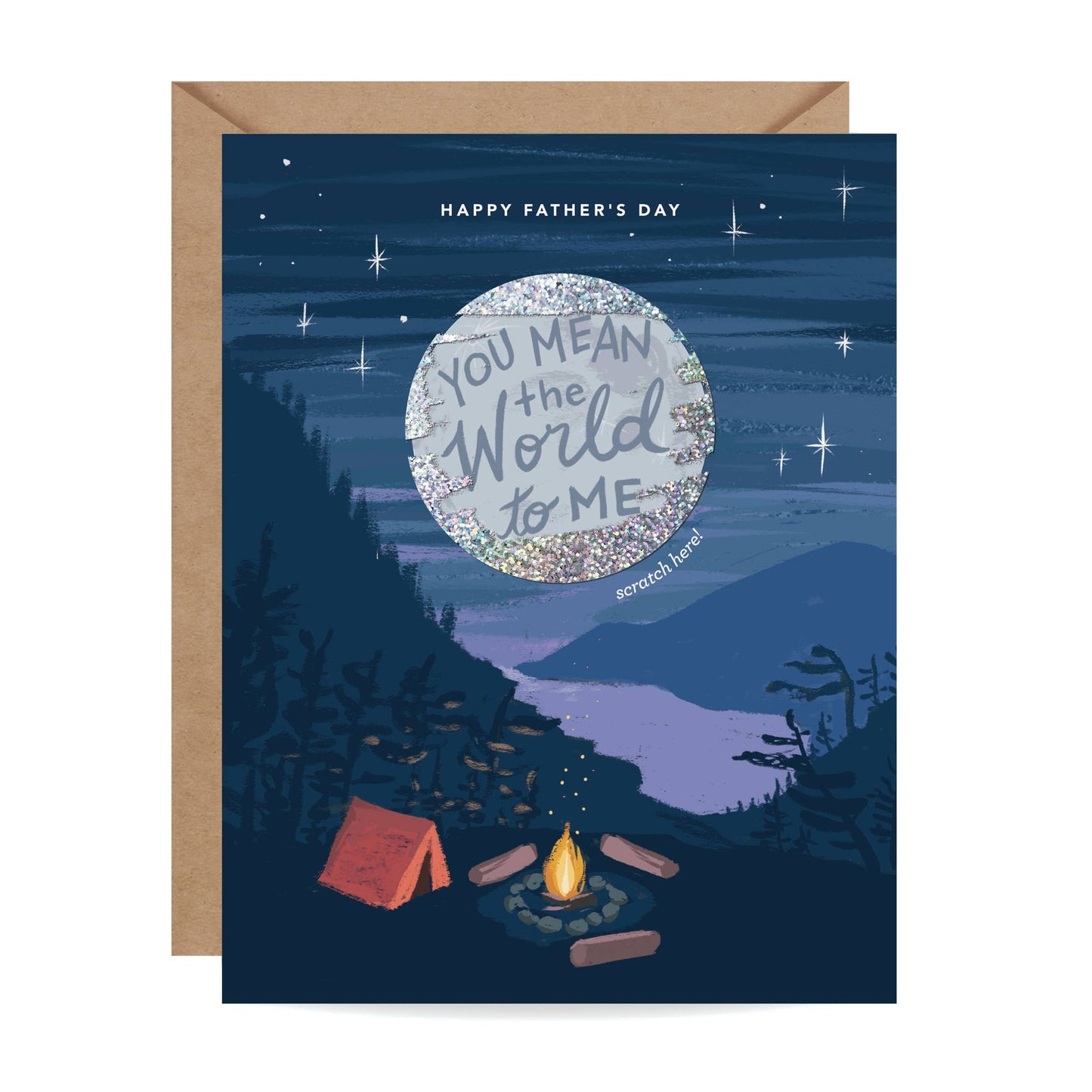 Scratch-off Card -  Campfire Father's Day
