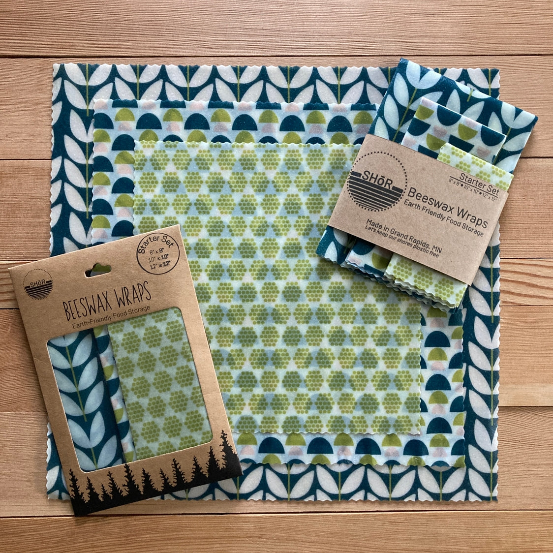 Beeswax Wraps Starter Set