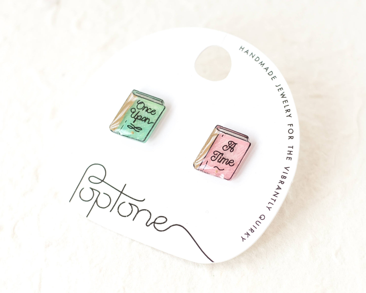 Librarian Bookstore Book Stud Earrings