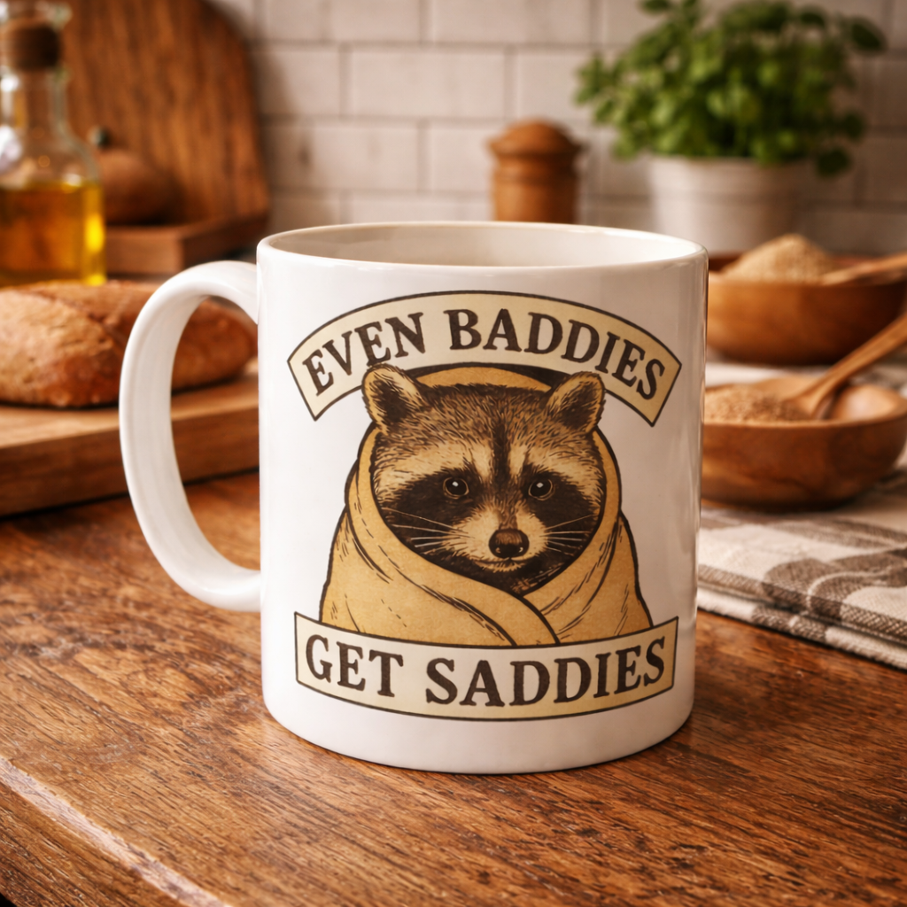 Even Baddies Get Saddies Mug