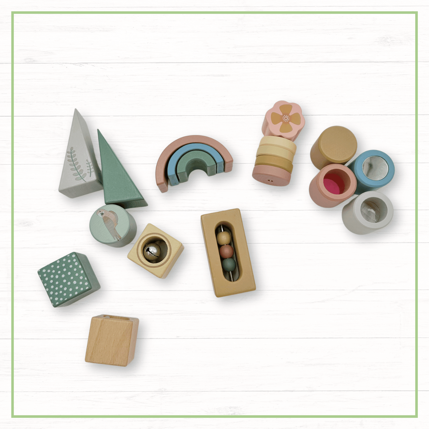 Montessori Wooden Activity Blocks