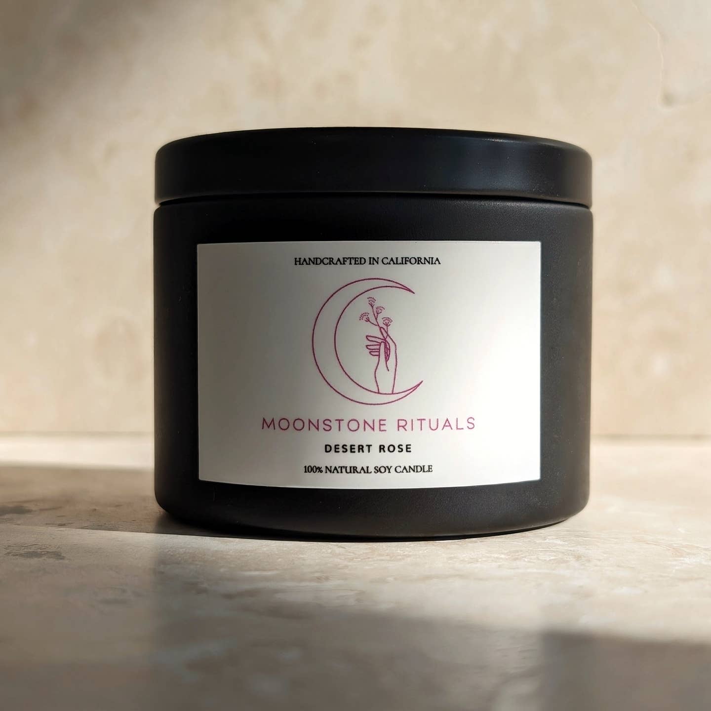 Desert Rose Candle by Moonstone Rituals