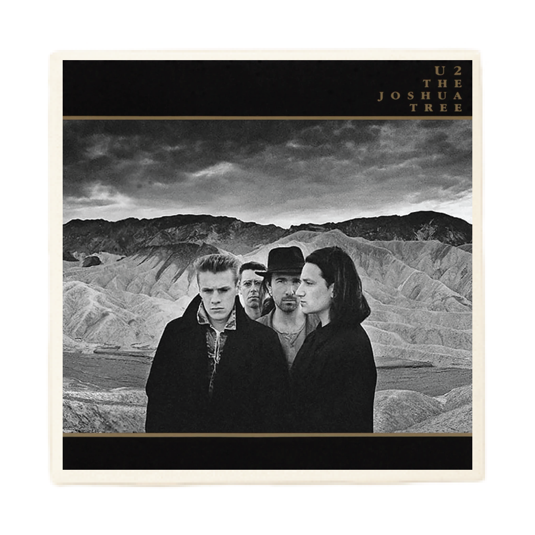 U2 The Joshua Tree Album Coaster