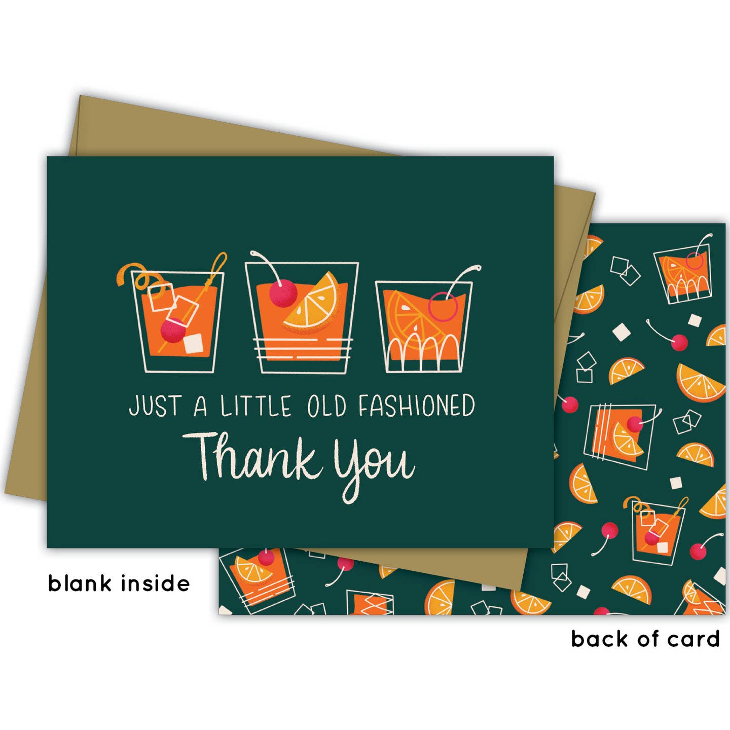 Just A Little Old Fashioned Thank You Card