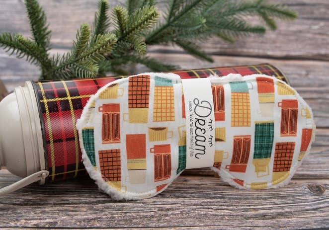 Sweet Dreams Sleep Mask - Vintage Thermos