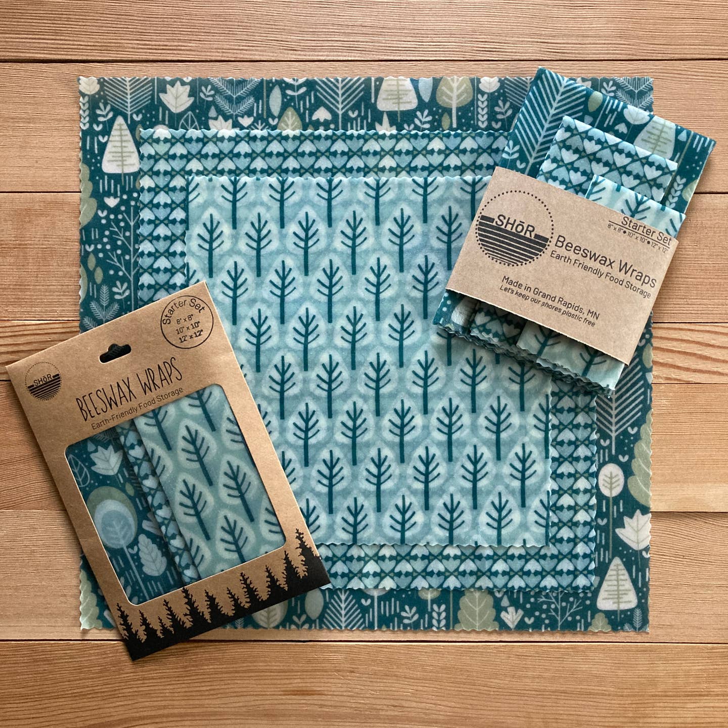 Beeswax Wraps Starter Set