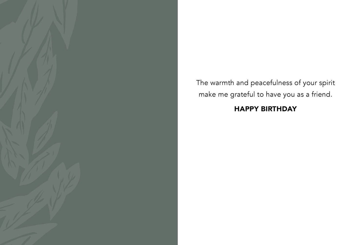 Serene Birthday Card