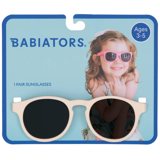 Cream Keyhole Kids Sunglasses