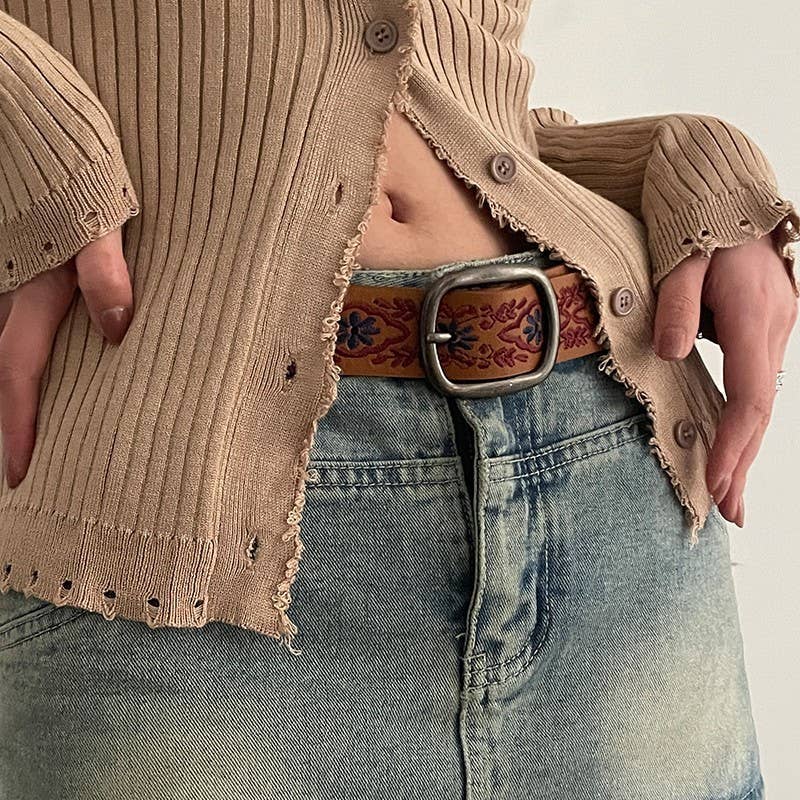 Vintage Distressed Belt