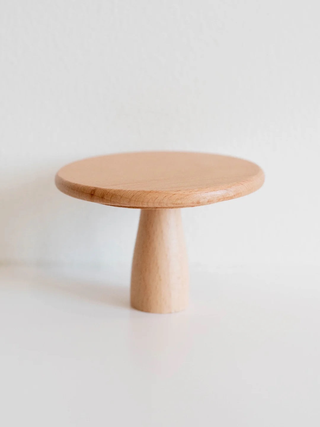 Dollhouse Round Bistro Dining Table Natural Wood