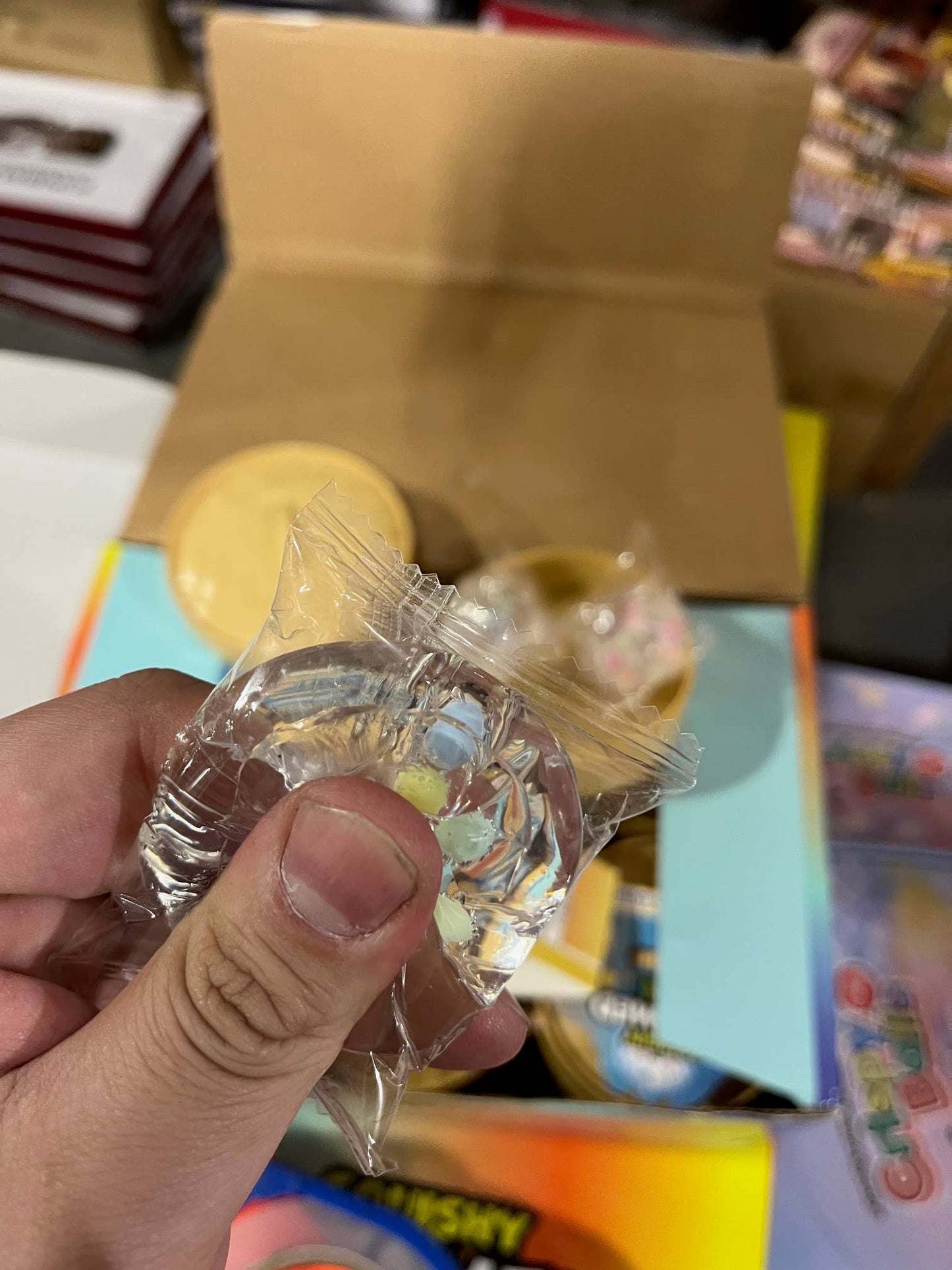 3-in-1 Mini Clear Squishy Dumplings Toy