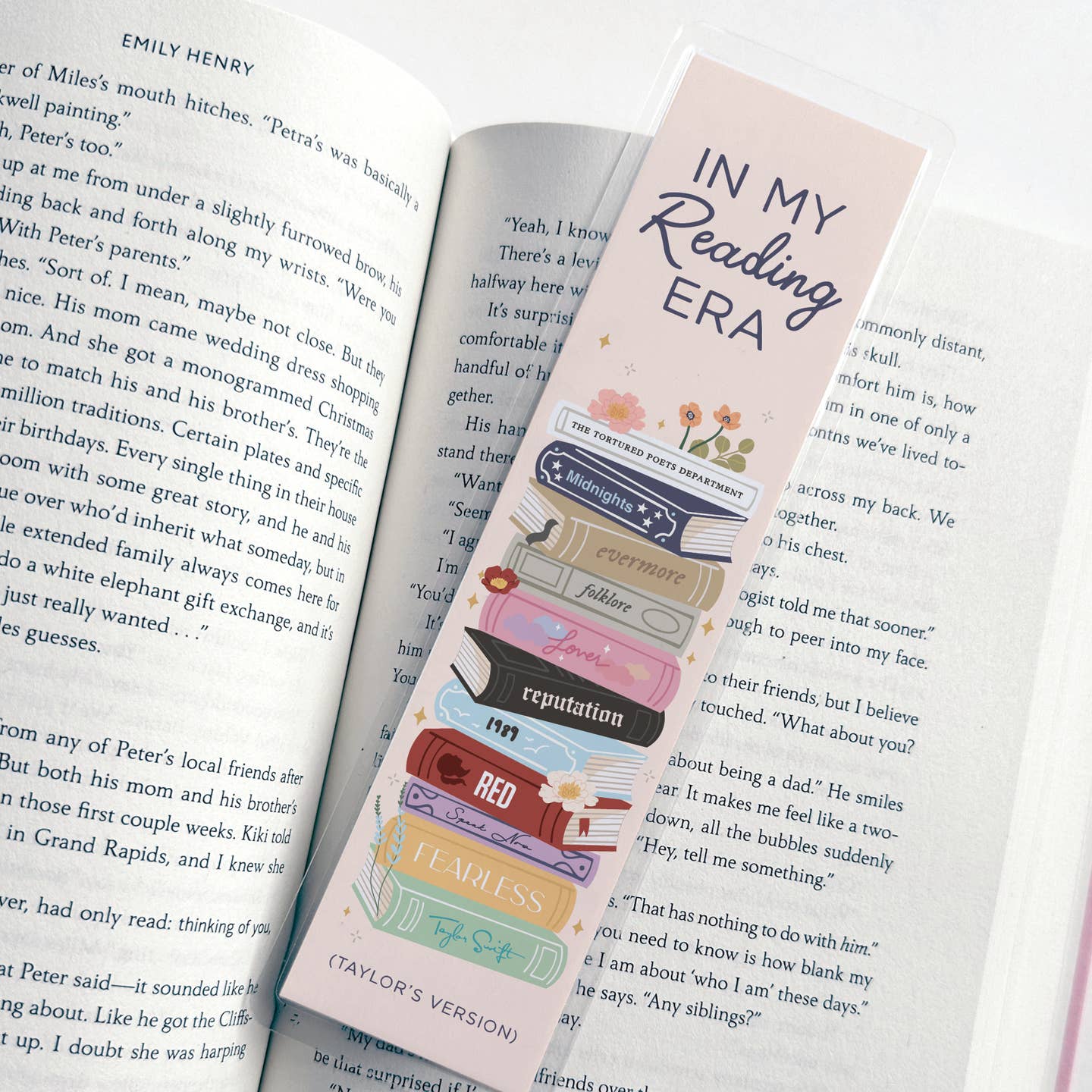 Ts in My Reading Era Laminated Bookmark