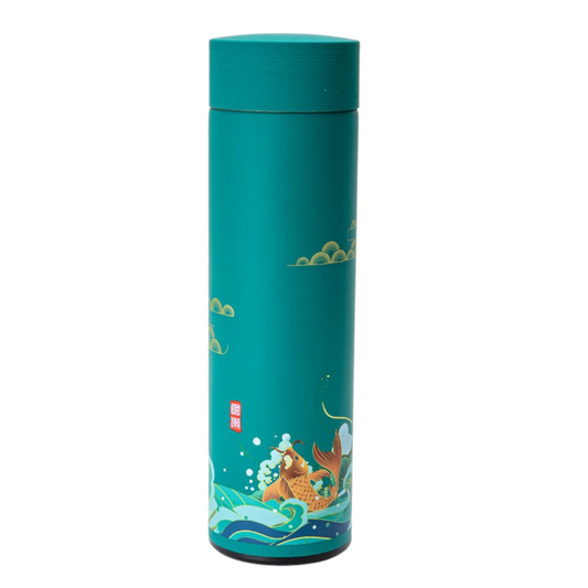 Teal 17oz Vacuum Insulated Stainless Steel Thermos Flask