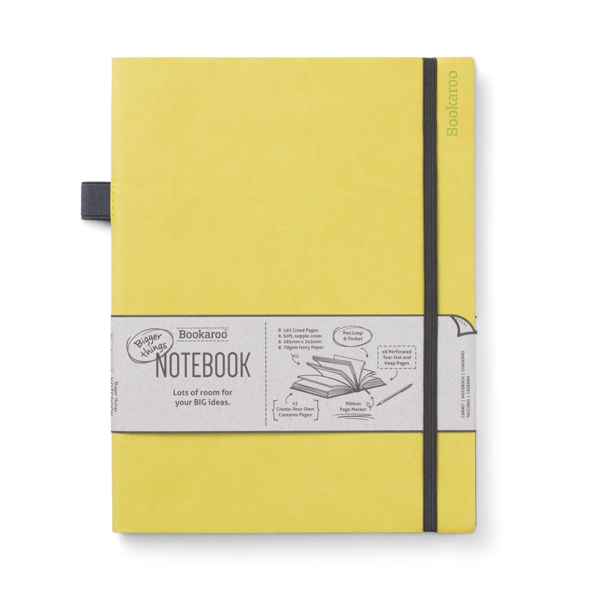 Bookaroo Bigger Things Notebook Journal