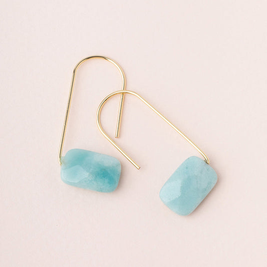 Floating Stone Earrings