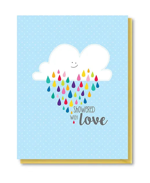 Showered With Love Card By Doodle Bird Design