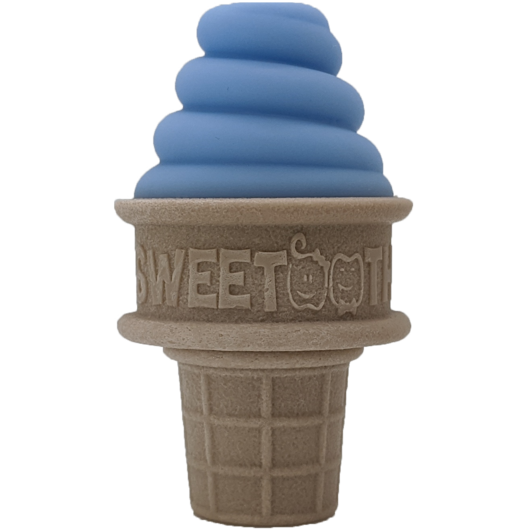 Ice Cream Teether Baby Blue