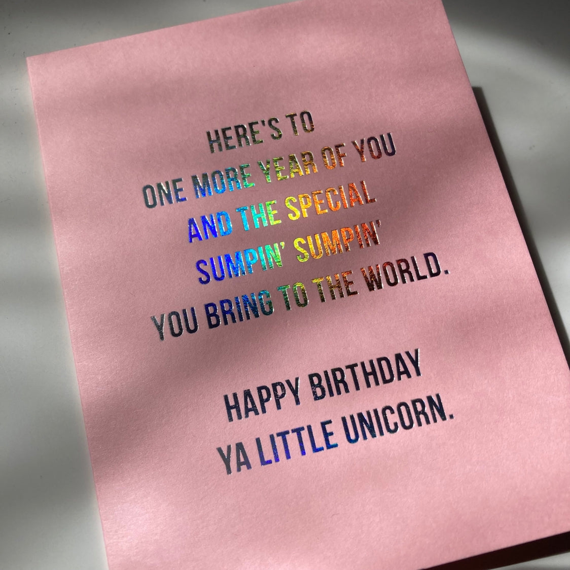 Ya Little Unicorn - Greeting Card