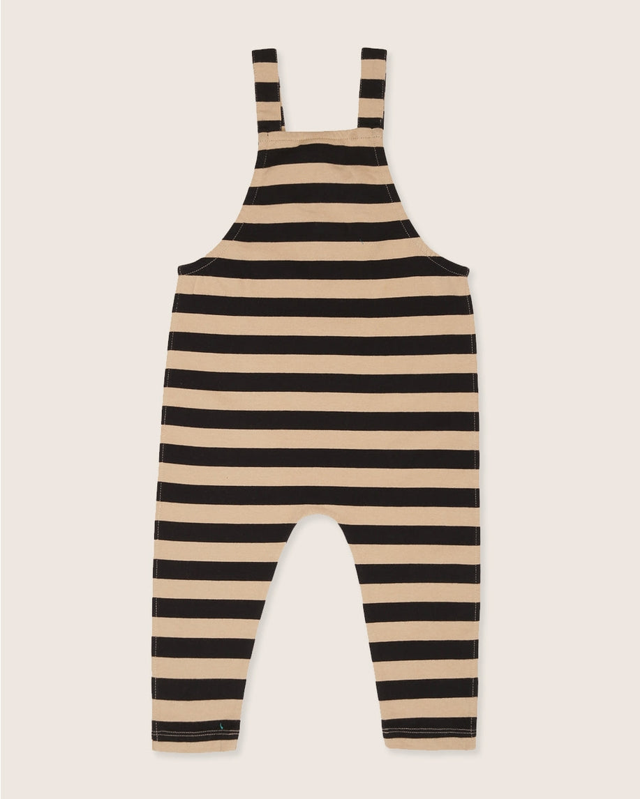 Wide Stripe Jersey Dungarees