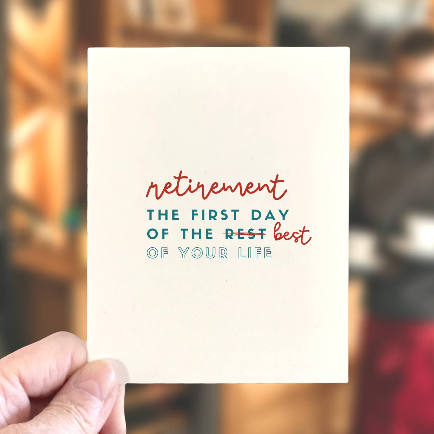 The First Day Of The Best Of Your Life Card