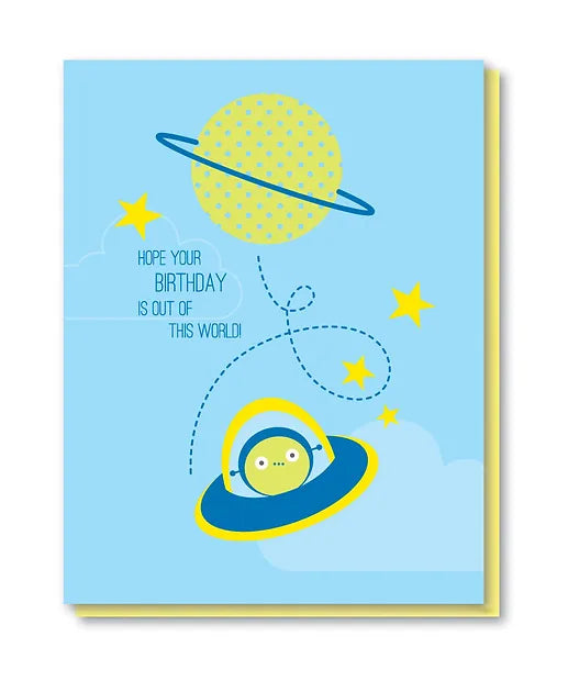 Out of This World Birthday by Doodle Bird Design