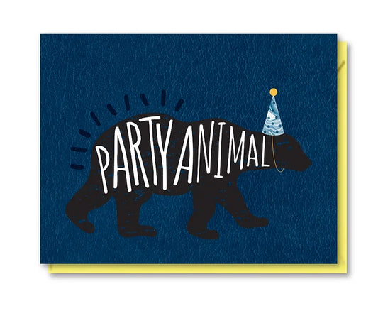 Party Animal card by Doodle Bird