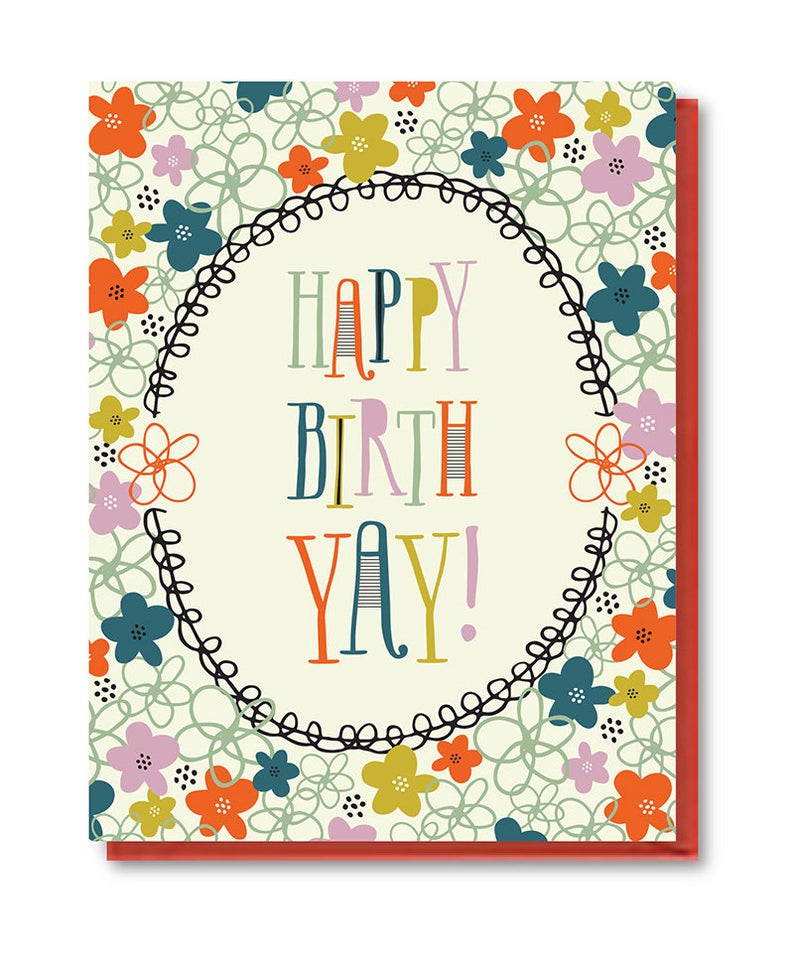 Birth Yay Card By Doodle Bird Design