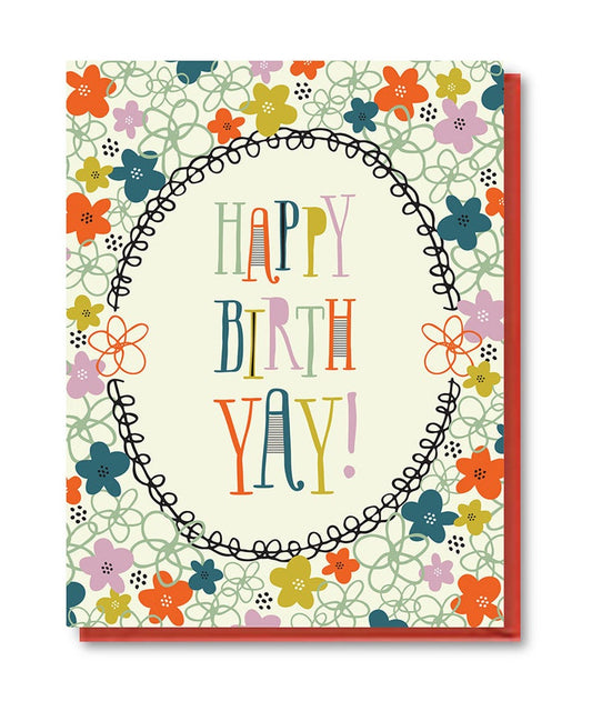 Birth Yay Card By Doodle Bird Design