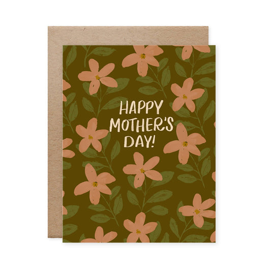 Blushing Florals Happy Mother's Day Card