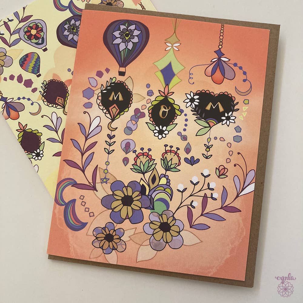Flower Mom Card