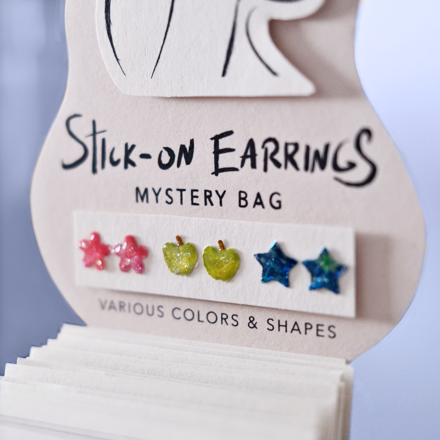 Stick-On Earrings Mystery Bag