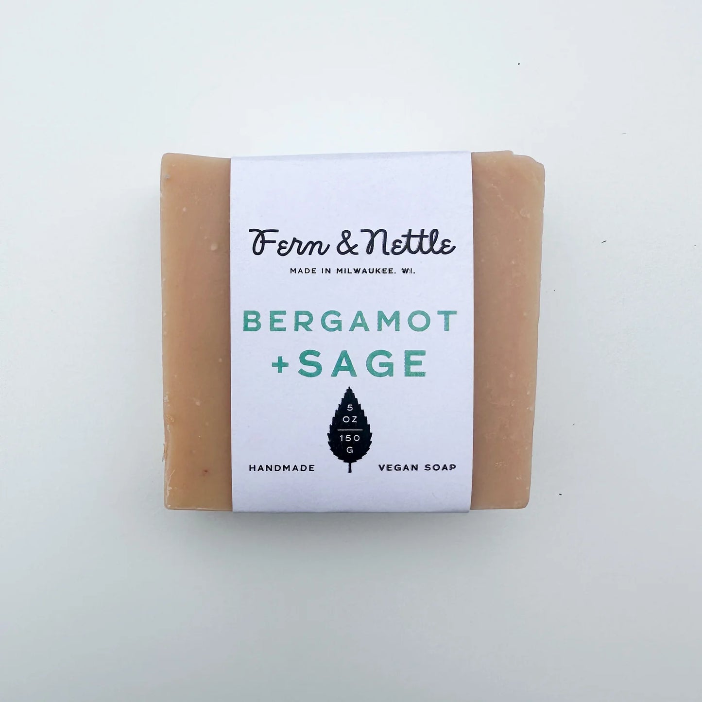 Fern & Nettle Bergamot + clary sage soap