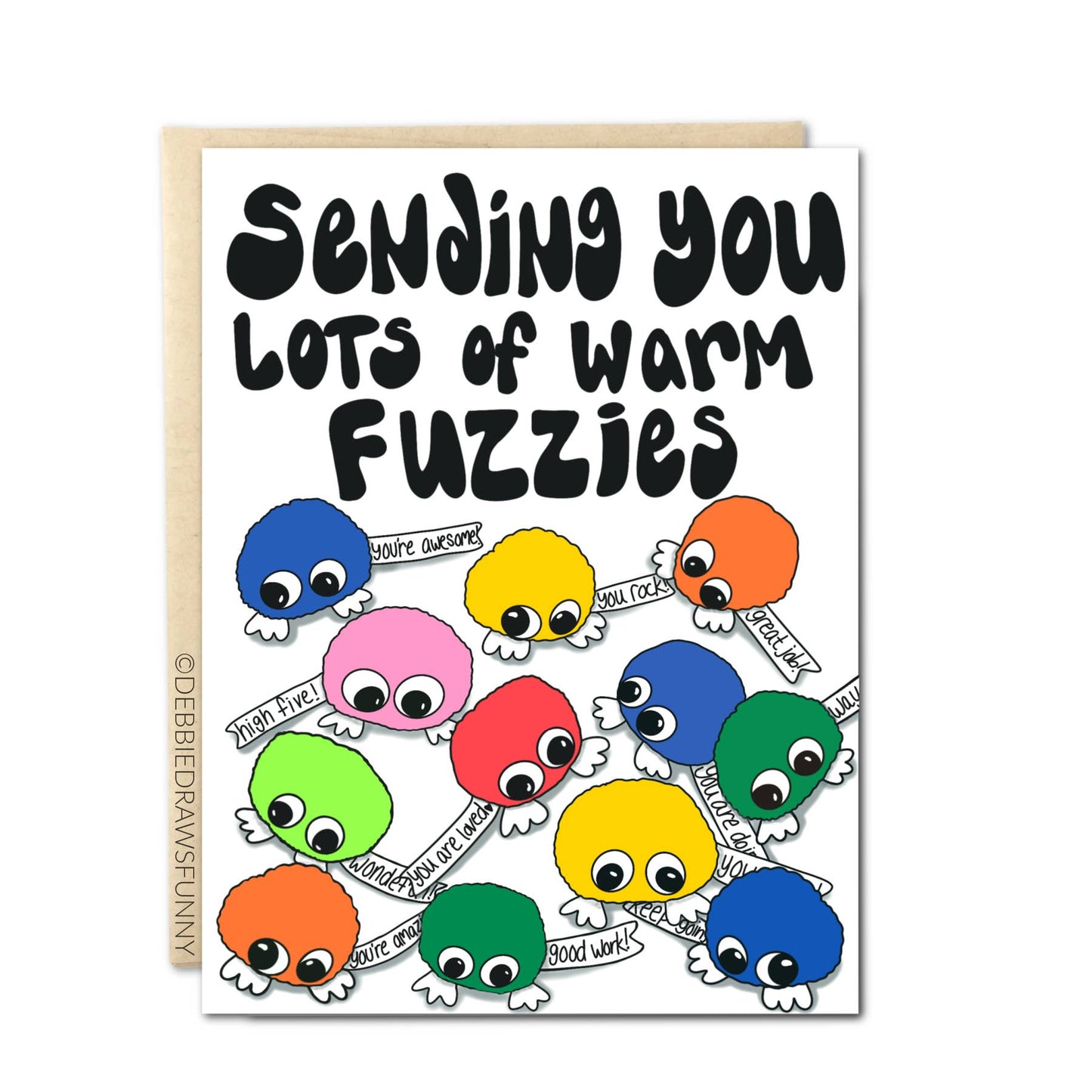 Warm Fuzzies Friendship Card