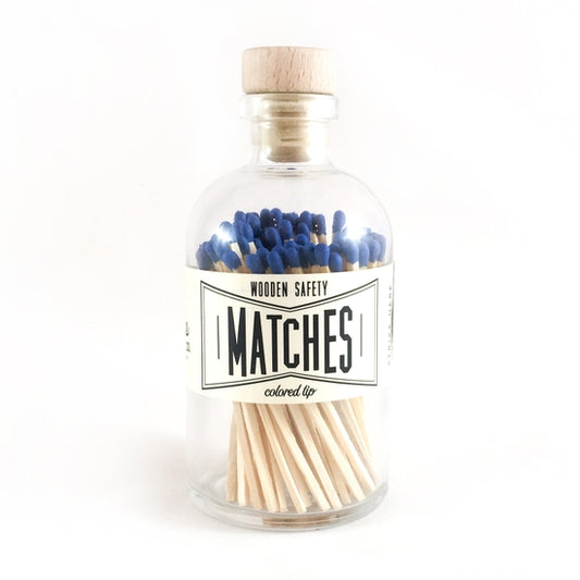 Blue Vintage Apothecary Matches