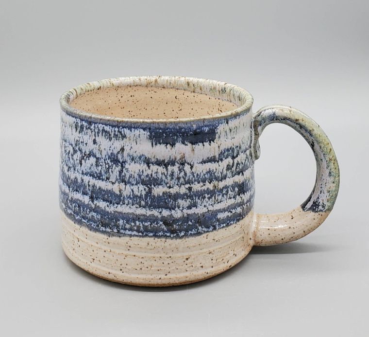 Blue Frost Handthrown Mug