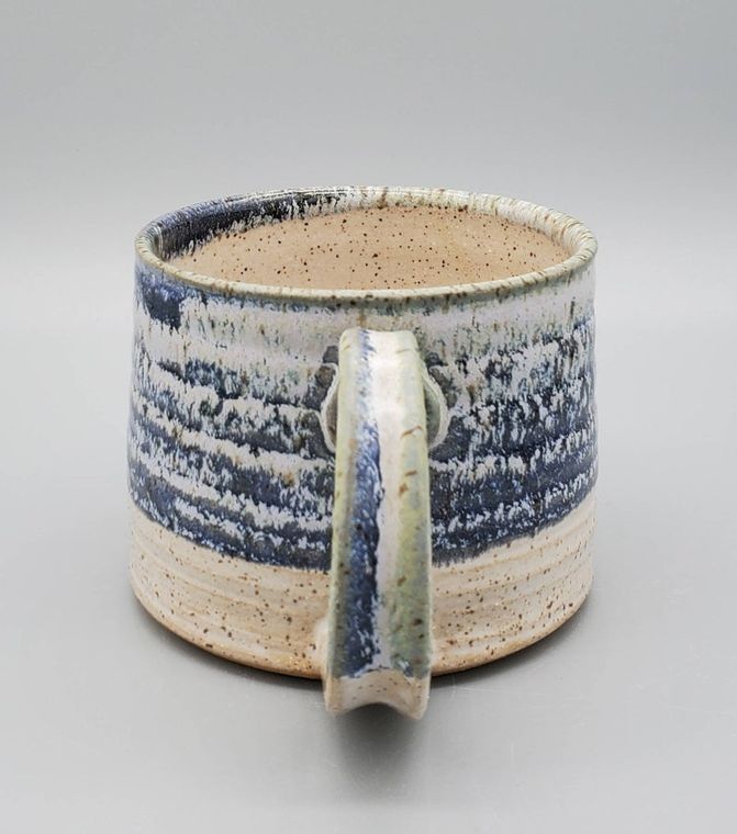 Blue Frost Handthrown Mug