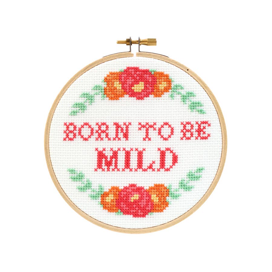 Born Mild Cross Stitch Kit