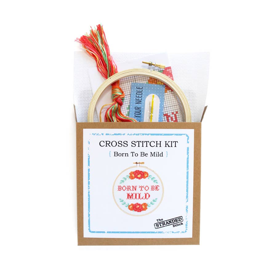 Born Mild Cross Stitch Kit