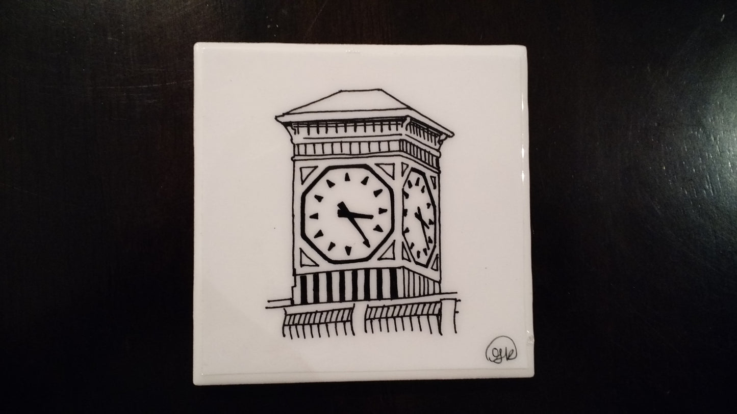 Bradley Clock Tower Coaster