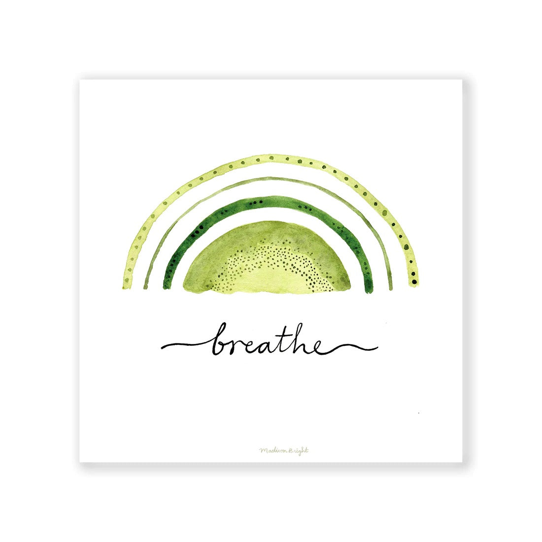 Breathe Art Print 6x6