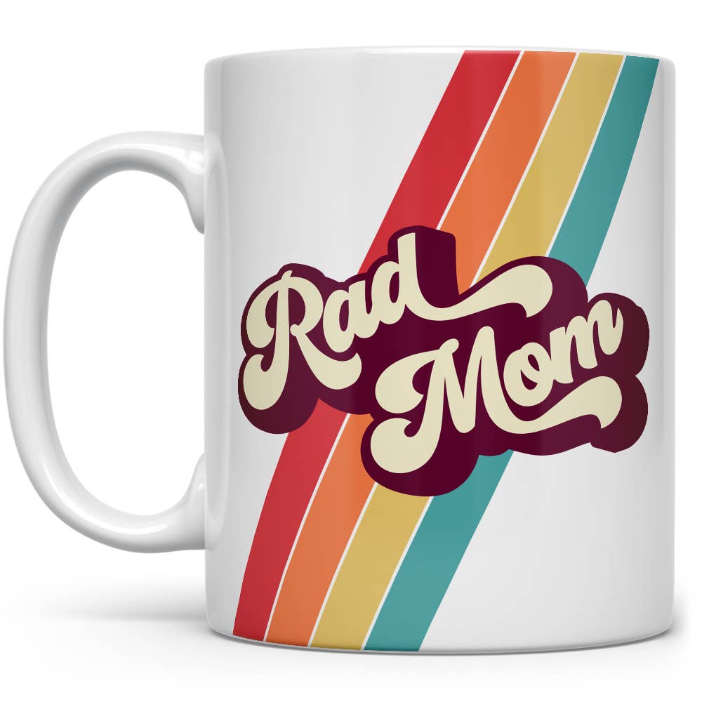 Retro Rad Mom Coffee Mug
