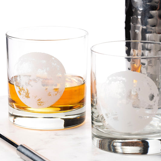 Full Moon Whiskey Glasses