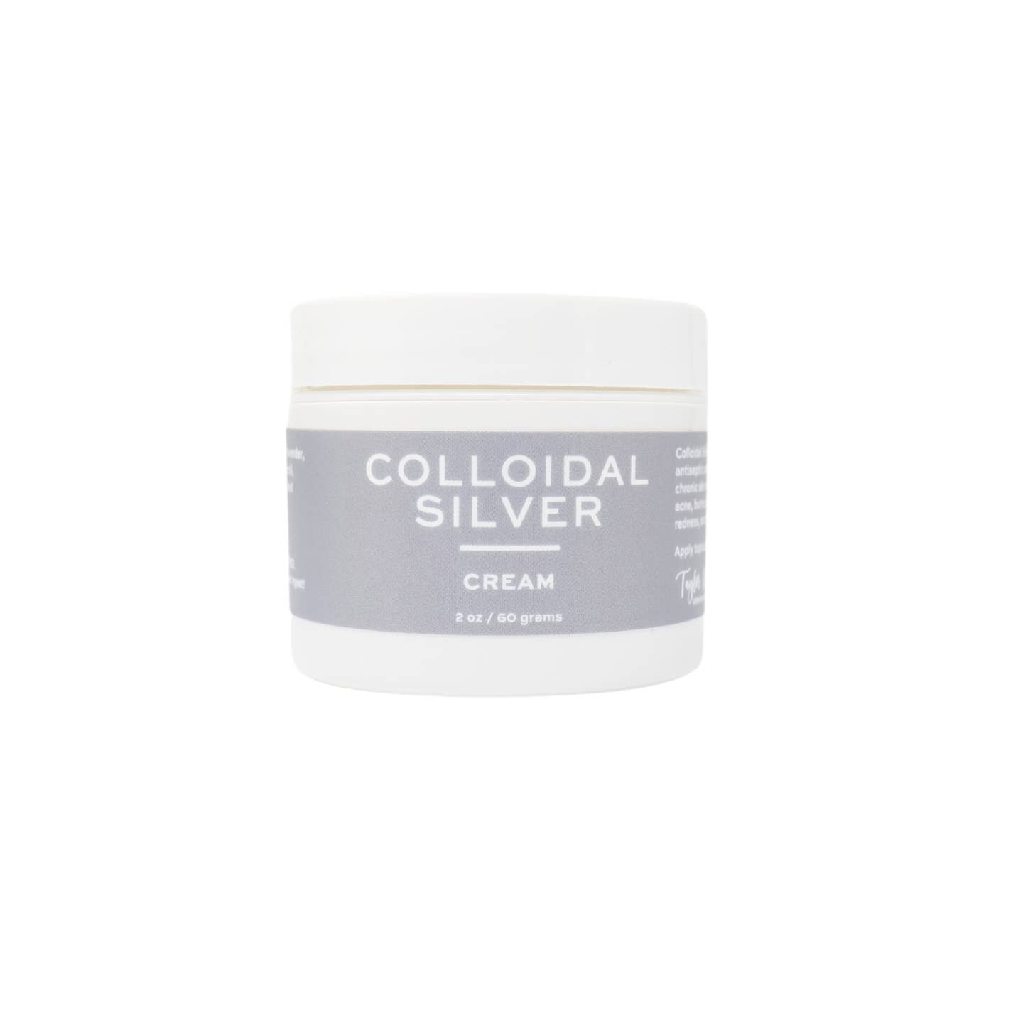 Colloidal Silver Organic Cream