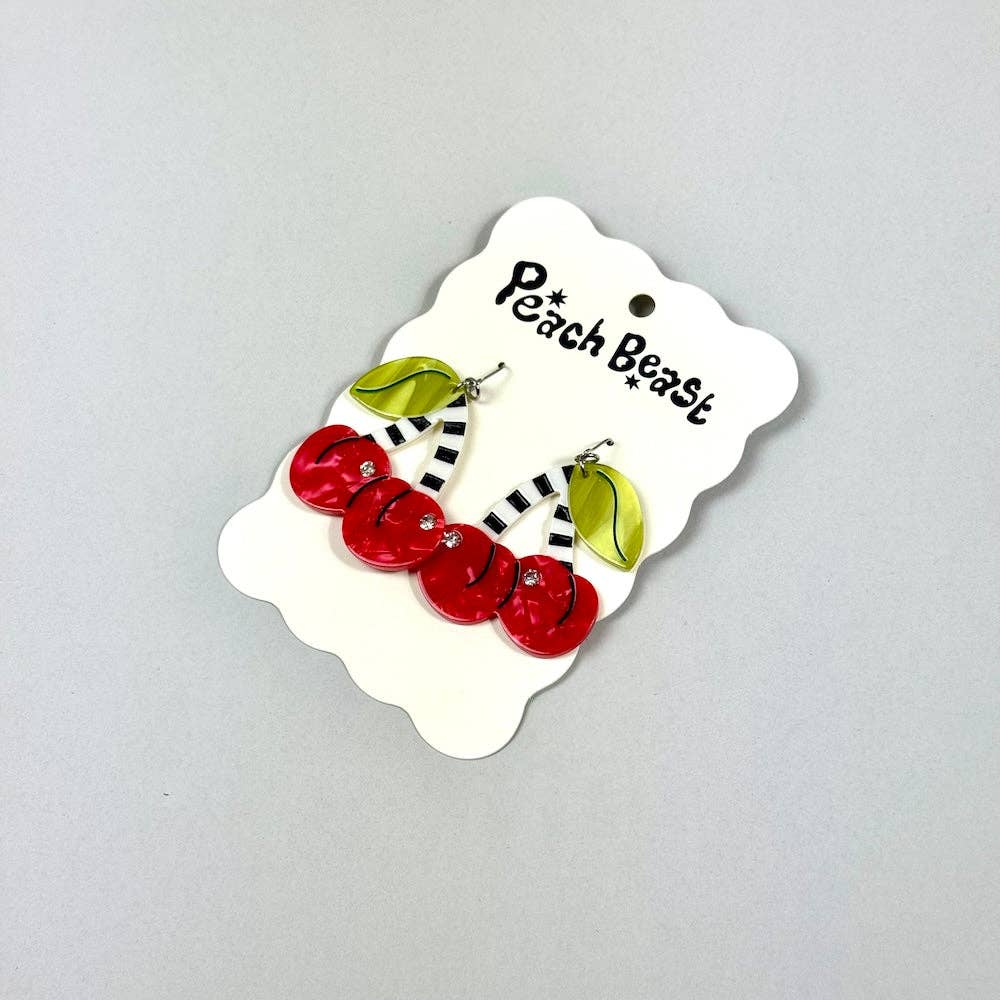 Punk Cherry Earrings