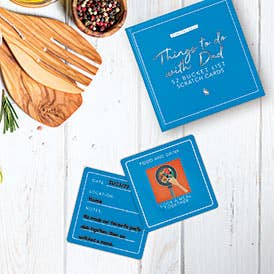 Things To Do With Dad Bucket List Scratch Cards