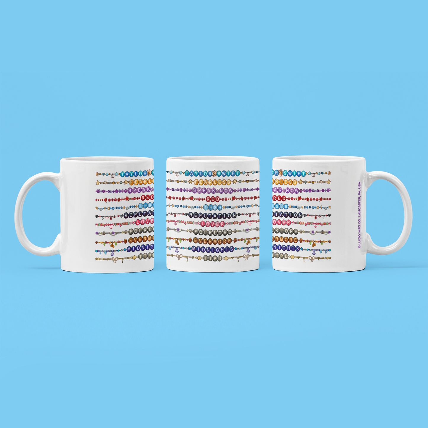T.S. Albums Charm Bracelets 11oz Mug