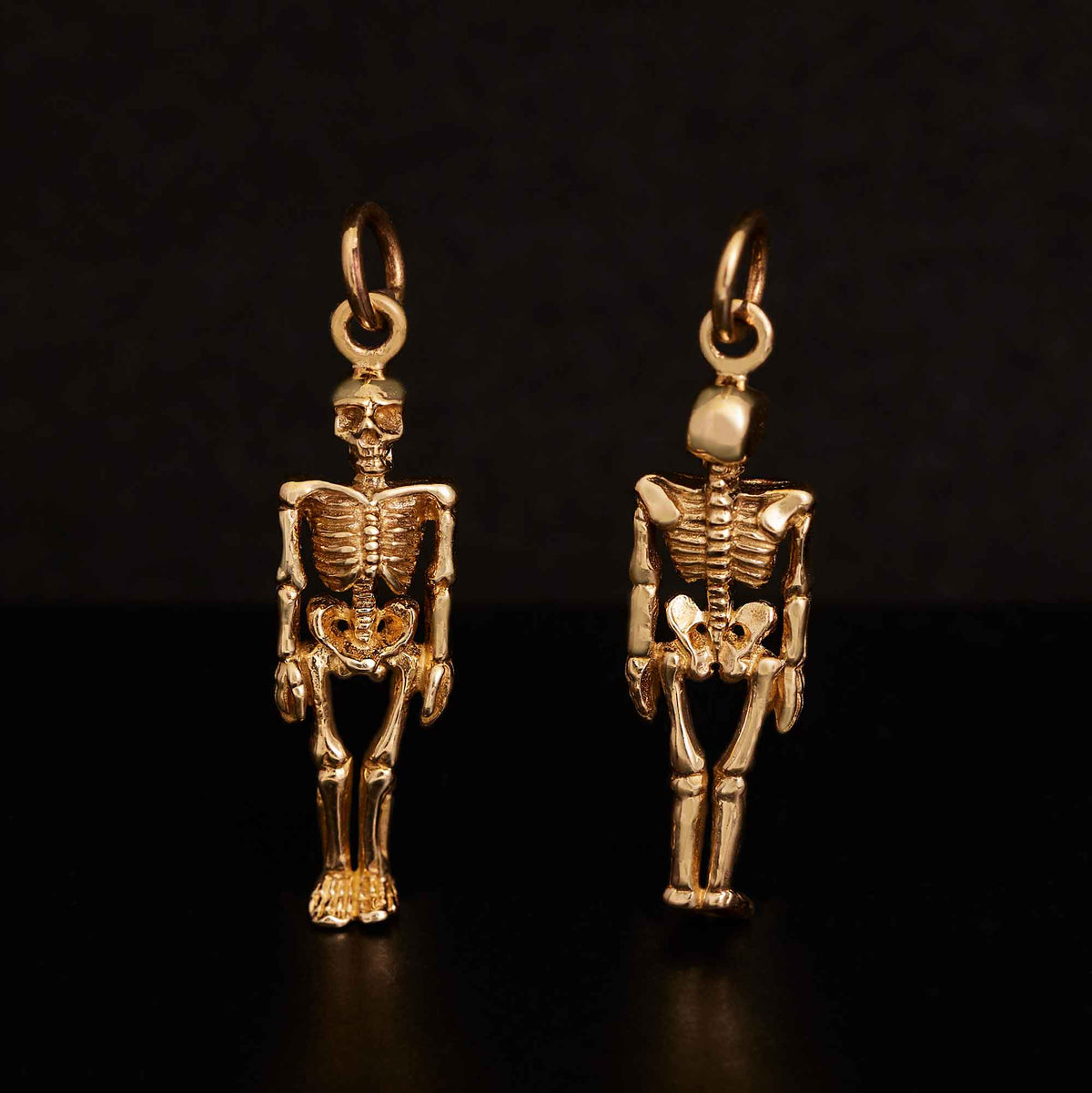 3D Skeleton Charm 26x7mm