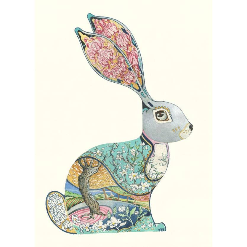 Bunny Greetings Card