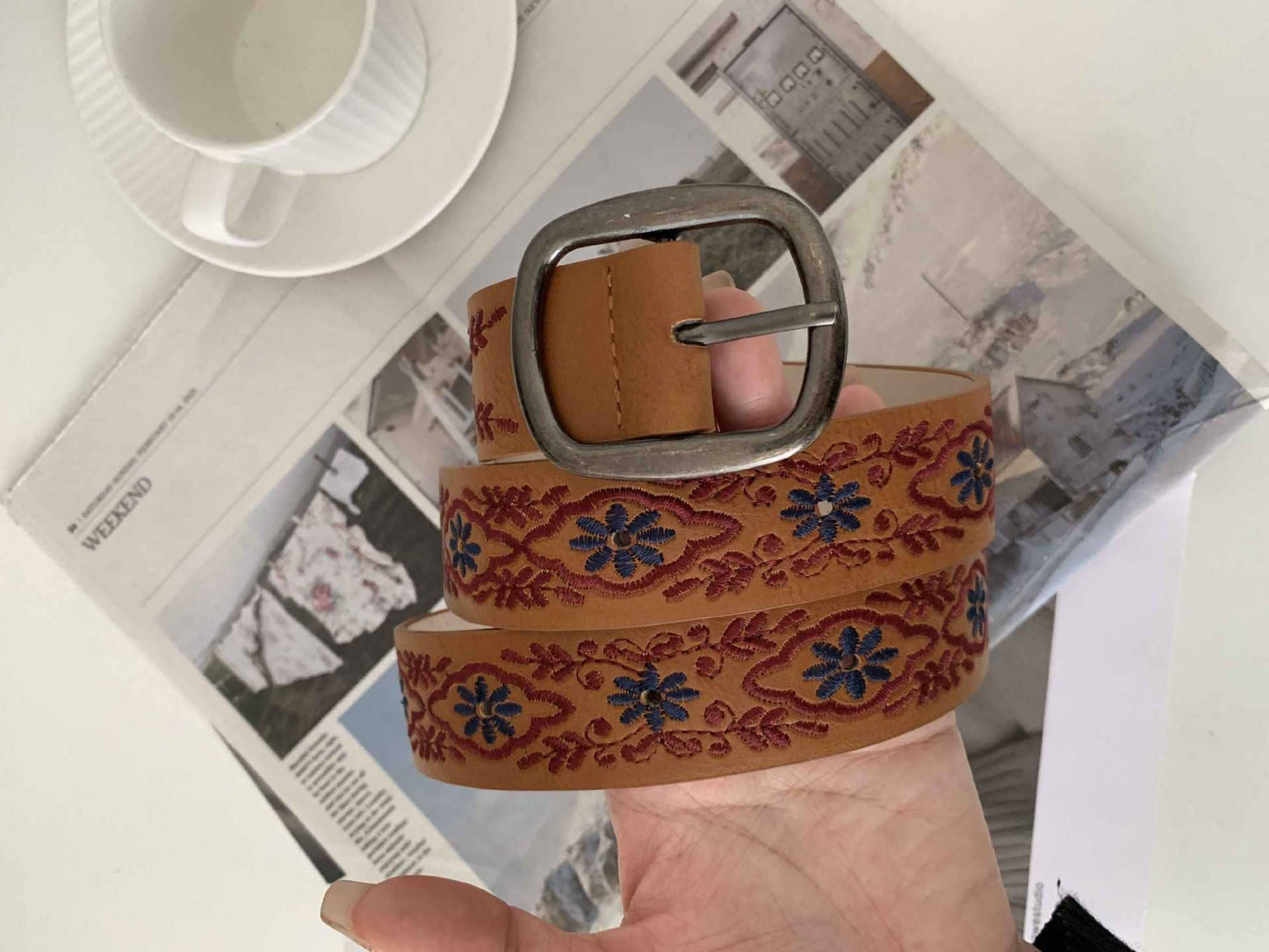 Vintage Distressed Belt